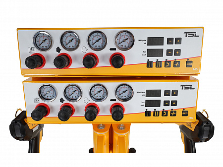 Двухпостовая установка для порошковой покраски (окраски) TSL M5Vibro Duo