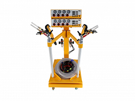 Двухпостовая установка для порошковой покраски (окраски) TSL M5Vibro Duo